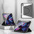 2 in 1 Acrylic Split Rotating Leather Tablet Case For iPad Pro 12.9 2022 / 2020 / 2021 / 2018(Black)