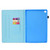 For Huawei MediaPad M5 10 Painted Horizontal Flat Leather Case with Sleep Function & Card Slot & Buckle Anti-skid Strip & Bracket & Wallet(Unicorn)