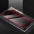 For Vivo X23 Texture Gradient Glass Protective Case(Red)
