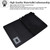 For Amazon Fire HD 10 / HD 10 Plus 2021 Suede Cross Texture Magnetic Clasp Leather Tablet Case(Black)