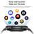 HT12 1.32 inch Silicone Band IP67 Waterproof Smart Watch, Support Bluetooth Calling / Sleep Monitoring(Green)