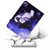 For Amazon Kindle Paperwhite 4/3/2/1 Colored Drawing Stitching Elastic Band Leather Smart Tablet Case(Bubble Cat)