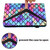 For Amazon Kindle Paperwhite 5 Colored Drawing Stitching Elastic Band Leather Smart Tablet Case(Wavy Pattern)