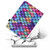 For Amazon Kindle Paperwhite 5 Colored Drawing Stitching Elastic Band Leather Smart Tablet Case(Wavy Pattern)