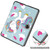 For OnePlus Pad Custer Painted 3-Fold Holder Smart Leather Tablet Case(Unicorn)
