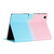For Honor Pad 6 / X6 / Huawei MatePad T10 / T10S Stitching Gradient Leather Tablet Case(Pink Blue)
