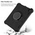 For Amazon Kindle Fire HD 8 / 8 Plus 2022 / 2020 Spider King Silicone Protective Tablet Case(Black)