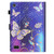 For Amazon Fire 7 2019/2017/2015 Coloured Drawing Stitching Leather Tablet Case(Butterfly)