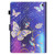 For Amazon Fire 7 2022 Coloured Drawing Stitching Smart Leather Tablet Case(Butterfly)