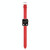 14mm Slim Genuine Leather Watch Band Watch Band For Apple Watch Series 9&8&7 41mm / SE 3&SE 2&6&SE&5&4 40mm / 3&2&1 38mm(Red)