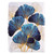For Amazon Kindle Paperwhite 5 Coloured Drawing Smart Leather Tablet Case(Leaf)