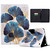 For Amazon Kindle Fire HD 8 2022 / 2020 Coloured Drawing Smart Leather Tablet Case(Leaf)