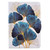 For Amazon Kindle Fire HD 8 2022 / 2020 Coloured Drawing Smart Leather Tablet Case(Leaf)