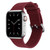 Bamboo Joint Silicone Watch Band For Apple Watch Series 7 45mm / 6 & SE & 5 & 4 44mm / 3 & 2 & 1 42mm(Wine Red)