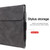 For Microsoft Surface Pro X Sheepskin All-Inclusive Shockproof Protective Case with Power Bag(Black)