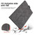 For Microsoft Surface Pro X Sheepskin All-Inclusive Shockproof Protective Case with Power Bag(Black)