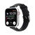 14mm Slim Genuine Leather Watch Band Watch Band For Apple Watch Series 9&8&7 41mm / SE 3&SE 2&6&SE&5&4 40mm / 3&2&1 38mm(Black)