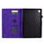 For Huawei Enjoy Tablet 2 / MatePad T 10 / MatePad T 10S / Honor Pad 6 / Honor Pad X6 Fortune Tree Pressure Flower PU Tablet Case (Purple)