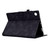 For Huawei Enjoy Tablet 2 / MatePad T 10 / MatePad T 10S / Honor Pad 6 / Honor Pad X6 Fortune Tree Pressure Flower PU Tablet Case (Black)