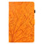 For Lenovo M10 HD 2nd X306X Fortune Tree Pressure Flower PU Tablet Case with Wake-up / Sleep Function(Khaki)