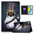 For Huawei Matepad SE 10.4 2022 Electric Pressed Colored Drawing Leather Tablet Case(Penguin)