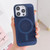 For iPhone 11 Grid Cooling MagSafe Magnetic Phone Case(Navy Blue)