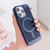 For iPhone 11 Grid Cooling MagSafe Magnetic Phone Case(Navy Blue)