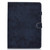 For Lenovo Tab M9 Marble Style Cloth Texture PU Tablet Protective Case(Dark Blue)