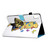 For Lenovo Tab P11 Gen 2 Sewing Thread Horizontal Painted Tablet Leather Case(Girl)