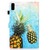 For Lenovo Tab P11 Gen 2 Sewing Thread Horizontal Painted Tablet Leather Case(Pineapple)