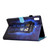 For Lenovo Tab M9 Sewing Thread Horizontal Painted Tablet Leather Case(Police Hall)