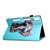 For Lenovo Tab P11 Pro Gen 2 Sewing Thread Horizontal Painted Tablet Leather Case(Glasses Elephant)