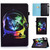 For Lenovo Tab P11 Pro Gen 2 Sewing Thread Horizontal Painted Tablet Leather Case(Space Cat)