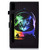 For Lenovo Tab P11 Pro Gen 2 Sewing Thread Horizontal Painted Tablet Leather Case(Space Cat)