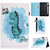 For Lenovo Tab P11 Pro Gen 2 Sewing Thread Horizontal Painted Tablet Leather Case(Dinosaur)