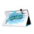 For Lenovo Tab P11 Pro Gen 2 Sewing Thread Horizontal Painted Tablet Leather Case(Dinosaur)