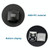 Car Sunroof Switch Button Dome Light Button for Mercedes-Benz W204 / X204 2008-2015(Black)