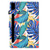 For Lenovo Tab P11 Pro Gen 2 Sewing Thread Horizontal Painted Tablet Leather Case(Leaf)