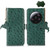 For Xiaomi 13 Ultra Ostrich Pattern Genuine Leather RFID Phone Case(Green)
