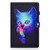 For Lenovo Tab M10 Plus TB-X606F Colored Drawing Stitching Horizontal Flip Leather Case, with Holder & Card Slots & Sleep / Wake-up Function(Super Cat)