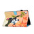 For Lenovo Tab M10 Plus TB-X606 Colored Drawing Stitching Horizontal Flip Leather Case, with Holder & Card Slots & Sleep / Wake-up Function(Bamboo bear)