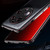 For Xiaomi 13 Ultra LK Aurora Metal Phone Frame with Lens Cover(Black Silver)
