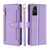 For Xiaomi Redmi Note 12S 4G Lite Sheep Texture Cross-body Zipper Wallet Leather Phone Case(Purple)
