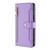 For Xiaomi Redmi Note 12S 4G Lite Sheep Texture Cross-body Zipper Wallet Leather Phone Case(Purple)