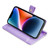 For Xiaomi Redmi Note 12S 4G Lite Sheep Texture Cross-body Zipper Wallet Leather Phone Case(Purple)