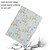 For Amazon Kindle Fire HD 10 Flower Pattern Horizontal Flip Leather Case with Card Slots & Holder(Small Floral)