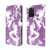 For Samsung Galaxy S20+ Cloud Fog Pattern Horizontal Flip Leather Case with Holder & Card Slot & Wallet(Purple)