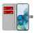 For Samsung Galaxy S20+ Cloud Fog Pattern Horizontal Flip Leather Case with Holder & Card Slot & Wallet(Purple)