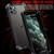 For iPhone 11 Pro Machinist Metal Phone Protective Frame(Black)