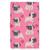 For Amazon Kindle Fire HD 8 2016/2017 Colored Drawing Pattern Horizontal Flip PU Leather Case with Holder & Card Slot & Sleep / Wake-up Function(Love Dog)